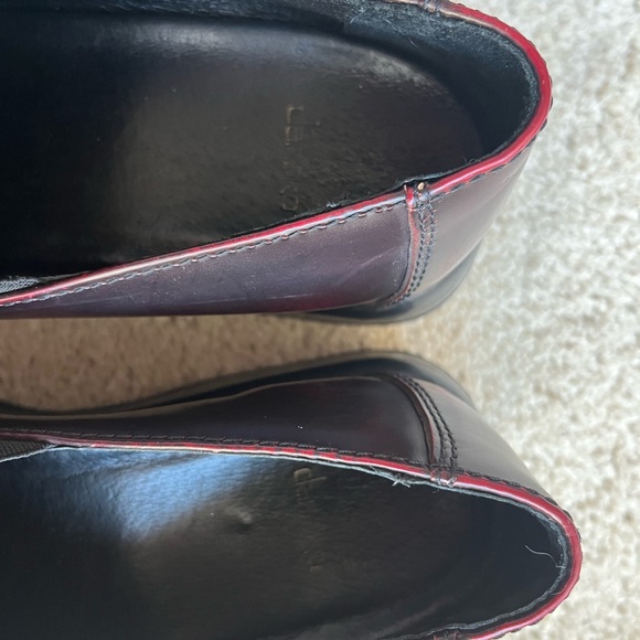 Dansko Red Marble Clog Button Mule EU38 US8 - Picture 5 of 6